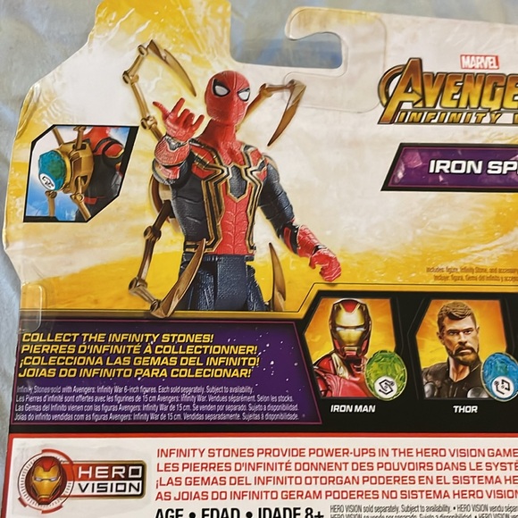 NWT Marvel Legends Avengers Infinity War 6-Inch Iron Spider Action Figure - Picture 3 of 3